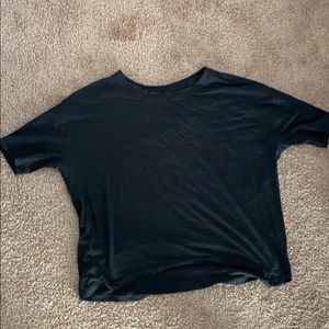 Lululemon loose black tee